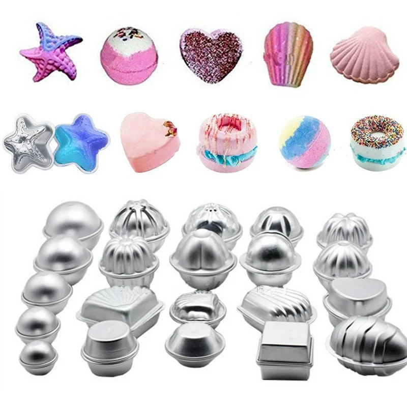 Bath Bomb Mold - 1 par de moldes para bomba