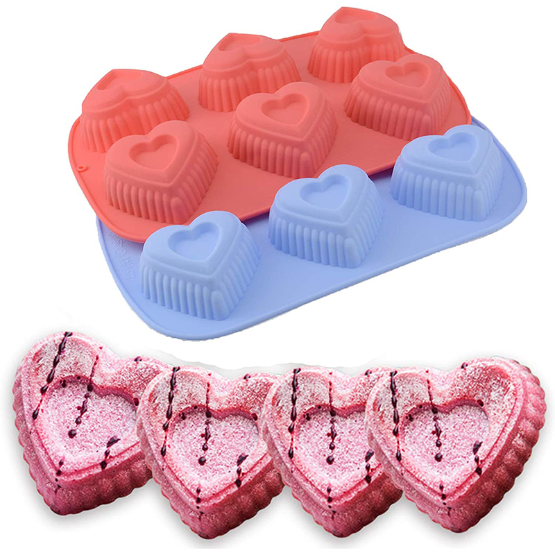 Bath Bomb Mold - Moldes de corazón para boda, despedida