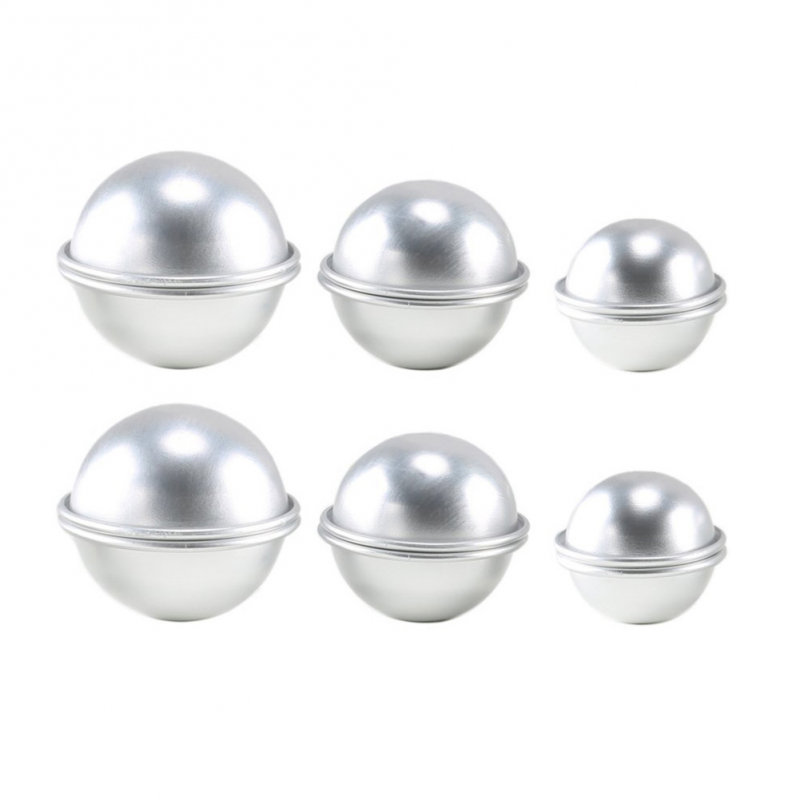 6 Moldes Esféricos para Jabón, - Bath Bomb Mold reseña y precio