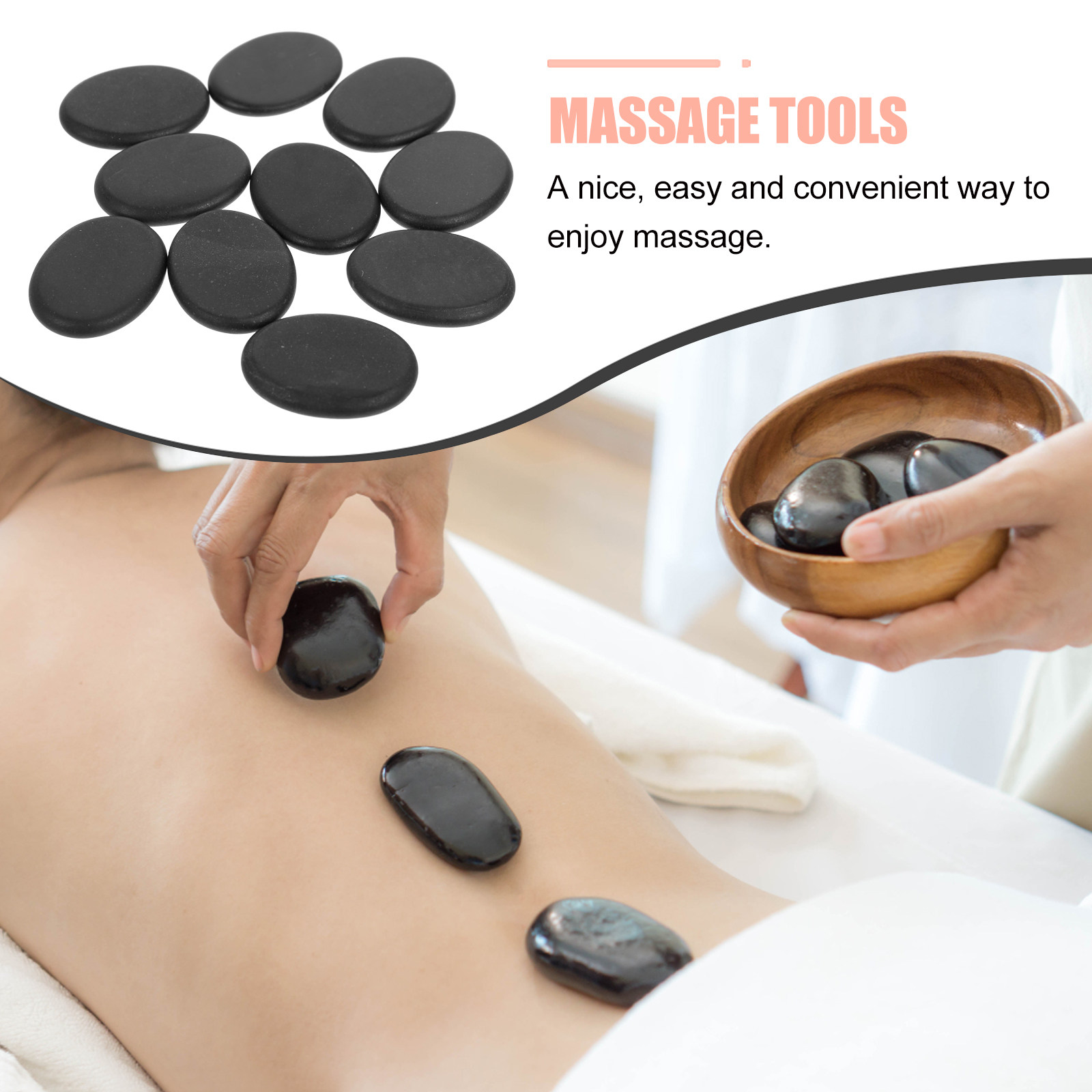 10 Piedras Volcánicas Caliente - Spa Wellness Massage reseña y precio