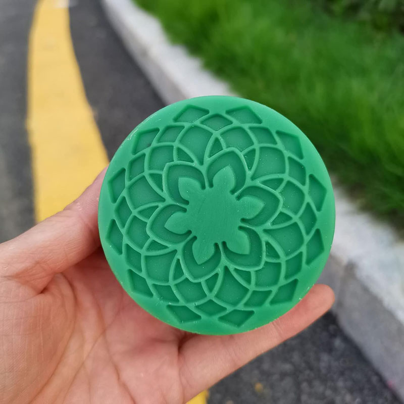 Molde de silicona con patrón d - Bath Bomb Mold reseña y precio