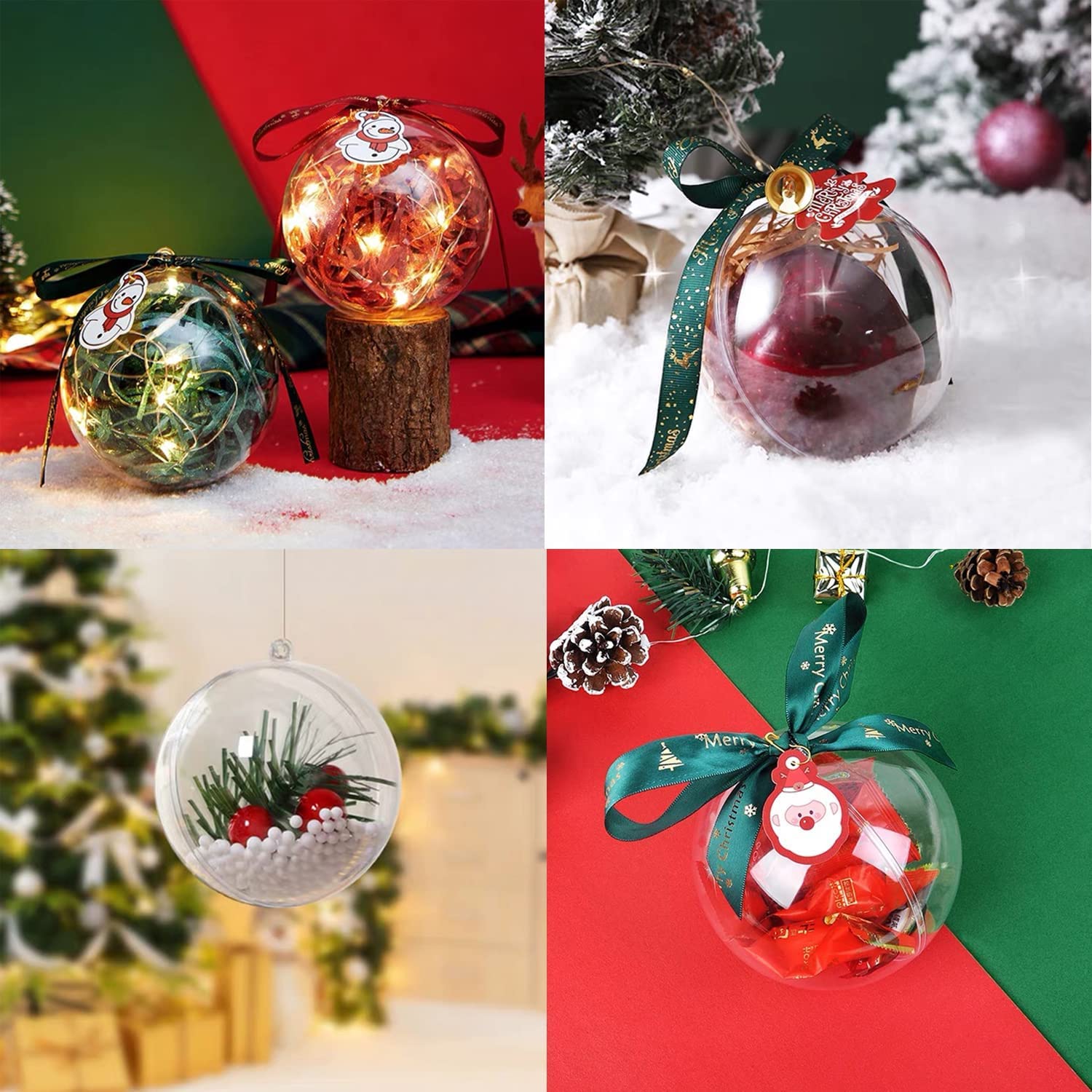Bolas de adornos de plástico t - Bath Bomb Mold reseña y precio