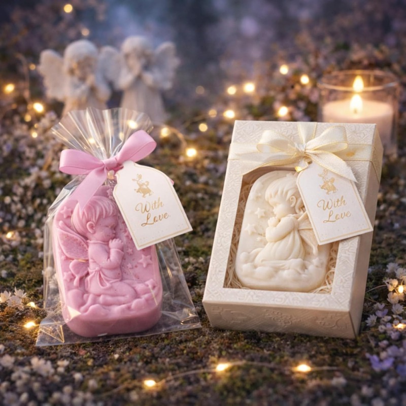 Molde de silicona de ángel par - Bath Bomb Mold reseña y precio